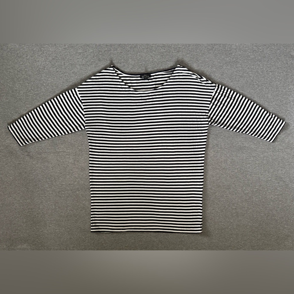 Baukjen Franklin stripped relaxed top 3/4 sleeves women’s size‎ 8